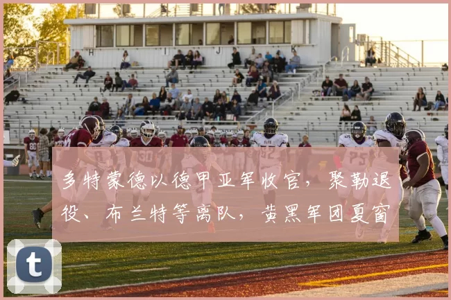 多特蒙德以德甲亚军收官，聚勒退役、布兰特等离队，黄黑军团夏窗会不会大换血